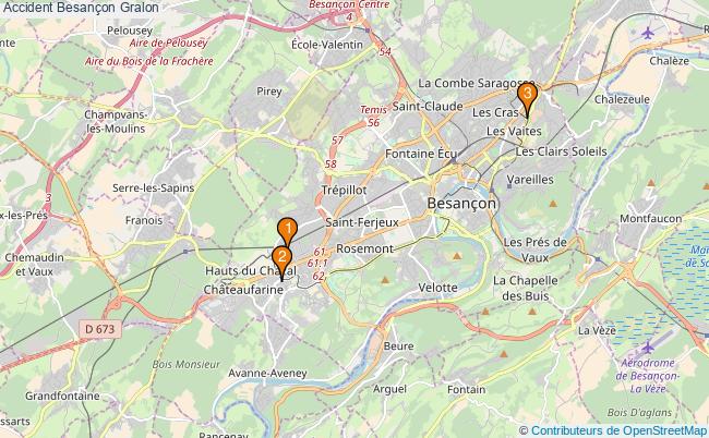 plan Accident Besançon Associations Accident Besançon : 3 associations