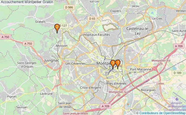 plan Accouchement Montpellier Associations Accouchement Montpellier : 3 associations