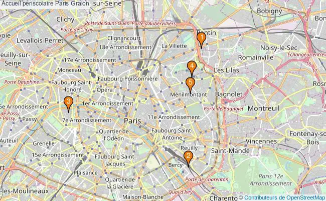 plan Accueil périscolaire Paris Associations accueil périscolaire Paris : 8 associations