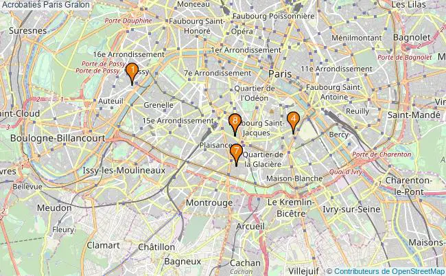plan Acrobaties Paris Associations Acrobaties Paris : 9 associations
