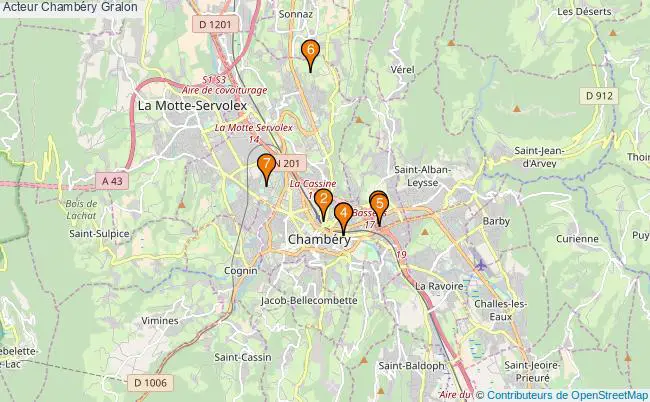 plan Acteur Chambéry Associations Acteur Chambéry : 7 associations