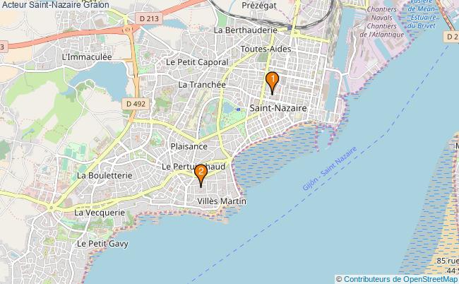 plan Acteur Saint-Nazaire Associations Acteur Saint-Nazaire : 3 associations