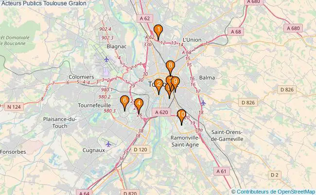 plan Acteurs Publics Toulouse Associations Acteurs Publics Toulouse : 10 associations