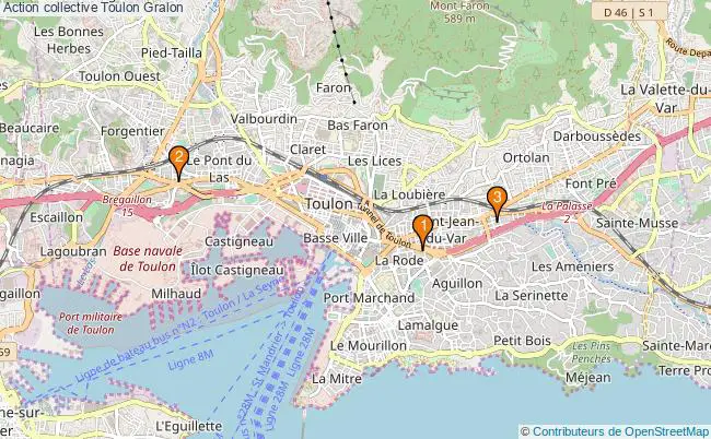 plan Action collective Toulon Associations action collective Toulon : 3 associations