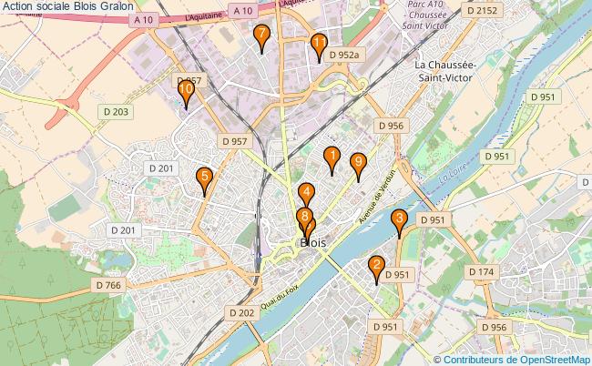 plan Action sociale Blois Associations action sociale Blois : 11 associations