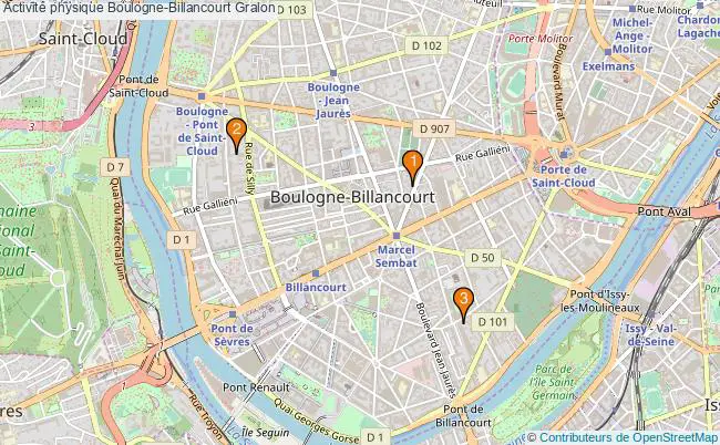 plan Activité physique Boulogne-Billancourt Associations activité physique Boulogne-Billancourt : 3 associations