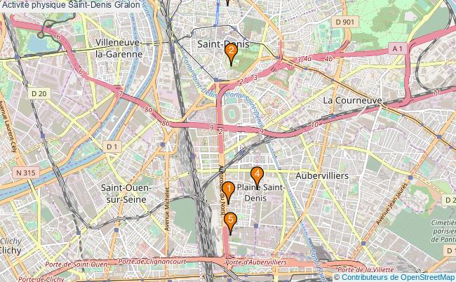 plan Activité physique Saint-Denis Associations activité physique Saint-Denis : 7 associations