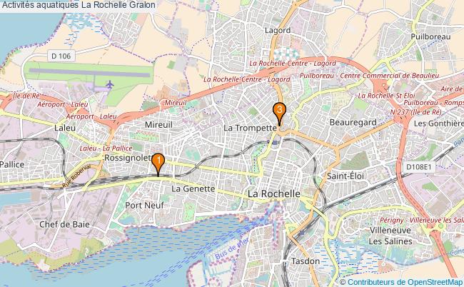 plan Activités aquatiques La Rochelle Associations activités aquatiques La Rochelle : 3 associations