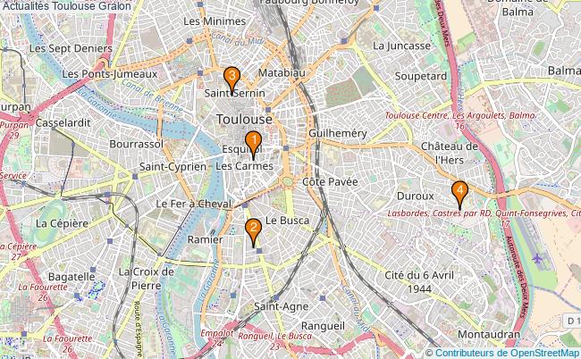 plan Actualités Toulouse Associations Actualités Toulouse : 8 associations