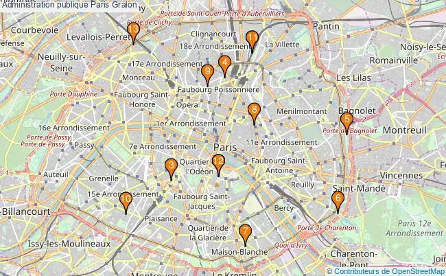 plan Administration publique Paris Associations administration publique Paris : 14 associations