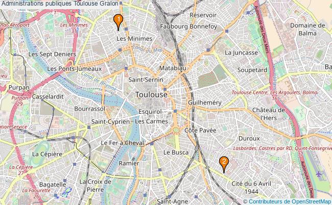 plan Administrations publiques Toulouse Associations administrations publiques Toulouse : 3 associations