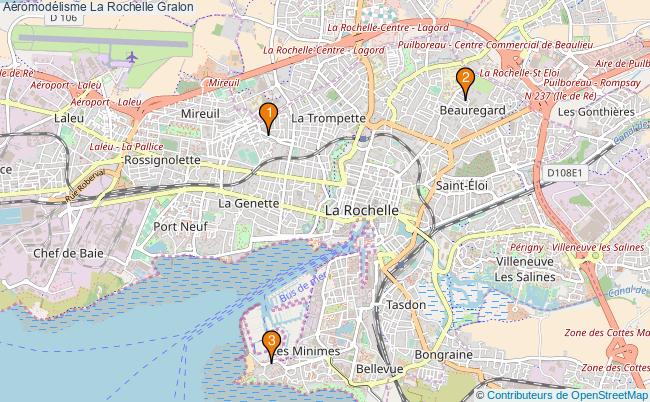 plan Aéromodélisme La Rochelle Associations aéromodélisme La Rochelle : 4 associations