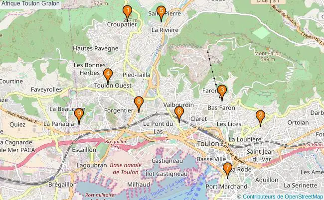 plan Afrique Toulon Associations Afrique Toulon : 11 associations