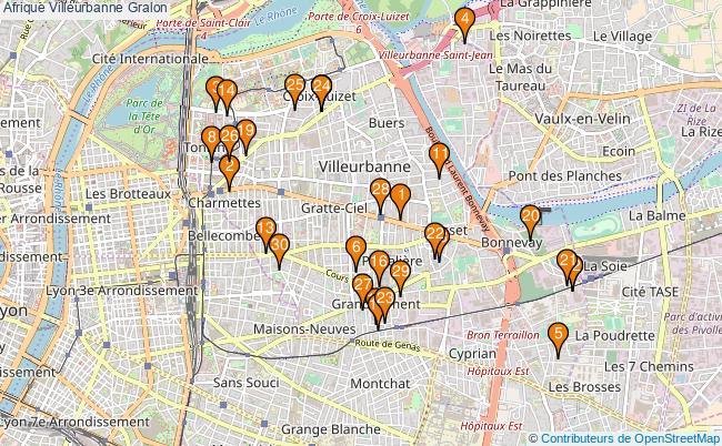 plan Afrique Villeurbanne Associations Afrique Villeurbanne : 85 associations