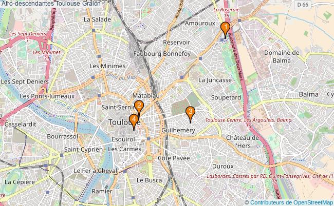 plan Afro-descendantes Toulouse Associations afro-descendantes Toulouse : 4 associations