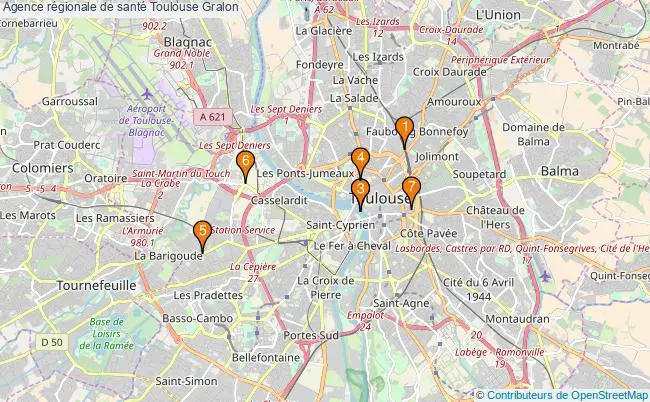 plan Agence régionale de santé Toulouse Associations Agence régionale de santé Toulouse : 6 associations