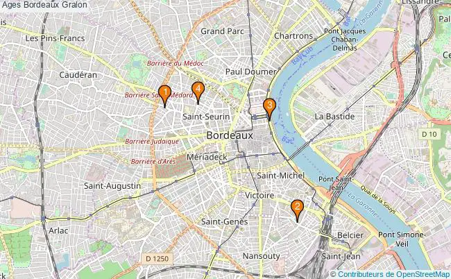 plan Ages Bordeaux Associations ages Bordeaux : 5 associations