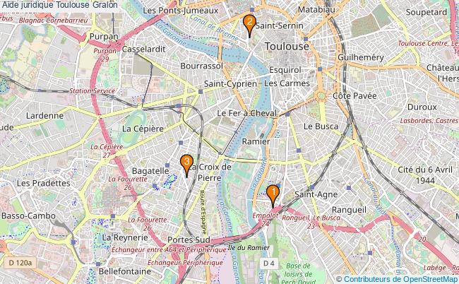 plan Aide juridique Toulouse Associations aide juridique Toulouse : 3 associations