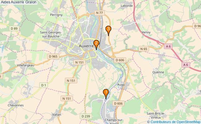 plan Aides Auxerre Associations aides Auxerre : 4 associations