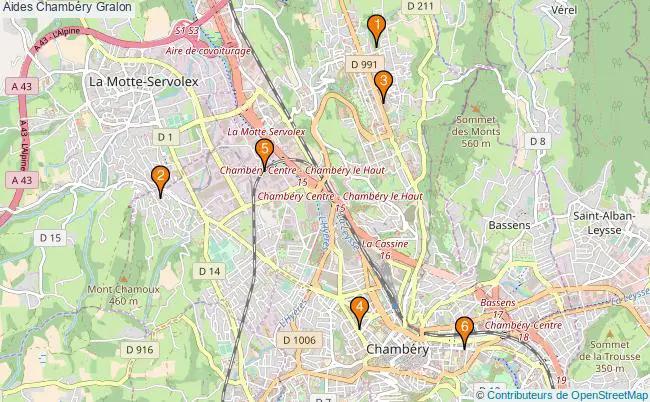 plan Aides Chambéry Associations aides Chambéry : 7 associations