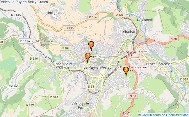 plan Aides Le Puy-en-Velay Associations aides Le Puy-en-Velay : 6 associations