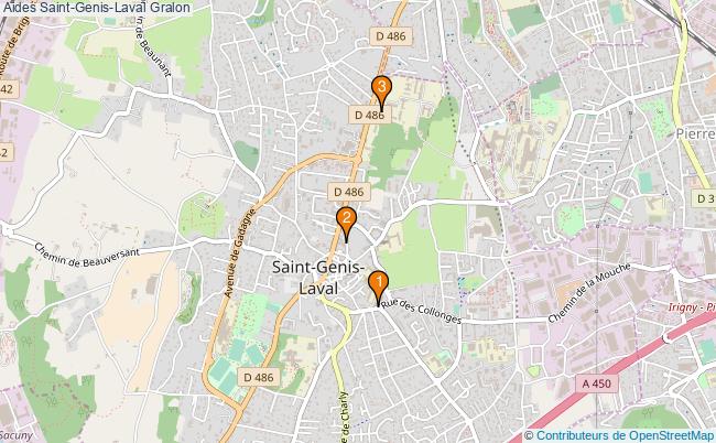plan Aides Saint-Genis-Laval Associations aides Saint-Genis-Laval : 4 associations