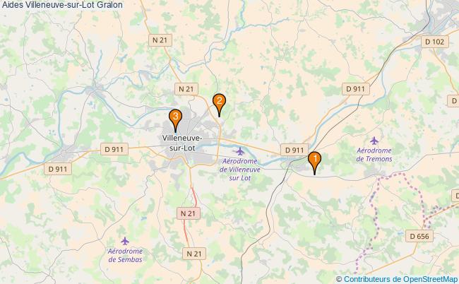 plan Aides Villeneuve-sur-Lot Associations aides Villeneuve-sur-Lot : 5 associations
