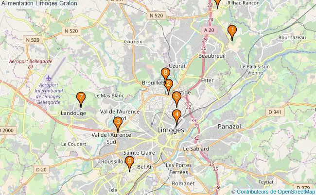 plan Alimentation Limoges Associations alimentation Limoges : 10 associations