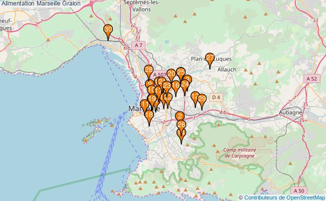 plan Alimentation Marseille Associations alimentation Marseille : 98 associations