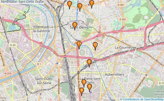 plan Alimentation Saint-Denis Associations alimentation Saint-Denis : 18 associations