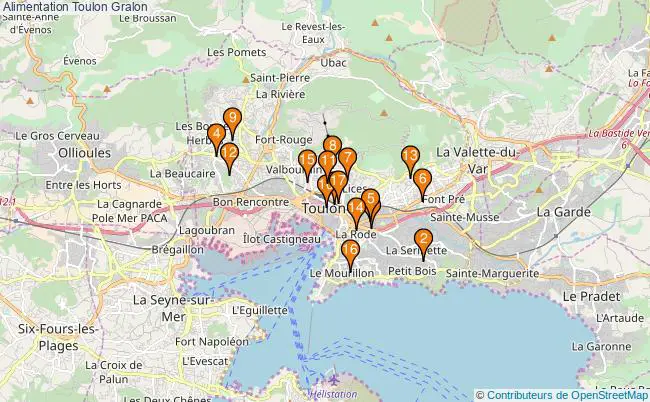 plan Alimentation Toulon Associations alimentation Toulon : 16 associations