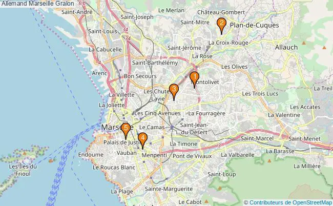 plan Allemand Marseille Associations allemand Marseille : 5 associations