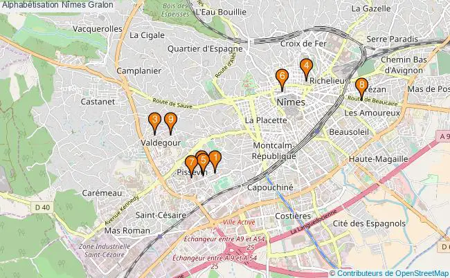 plan Alphabétisation Nîmes Associations alphabétisation Nîmes : 9 associations