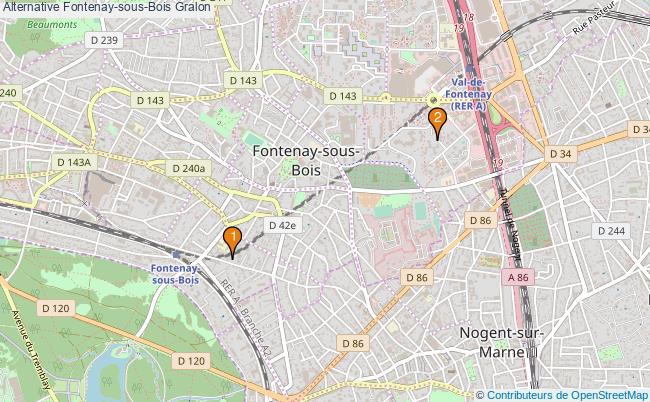 plan Alternative Fontenay-sous-Bois Associations alternative Fontenay-sous-Bois : 4 associations