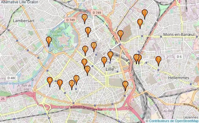plan Alternative Lille Associations alternative Lille : 24 associations