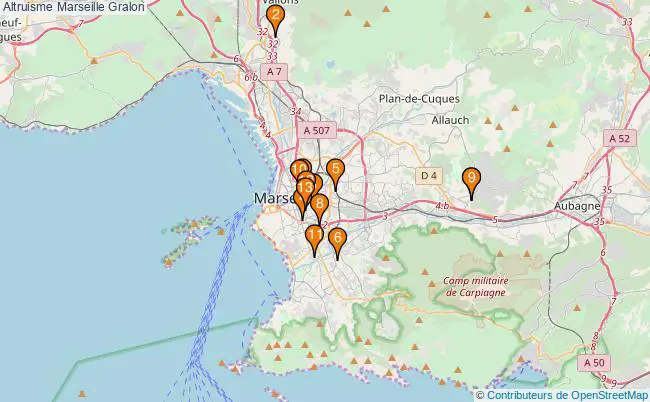 plan Altruisme Marseille Associations altruisme Marseille : 13 associations