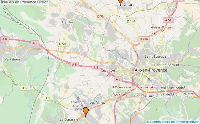 plan âme Aix en Provence Associations âme Aix en Provence : 3 associations