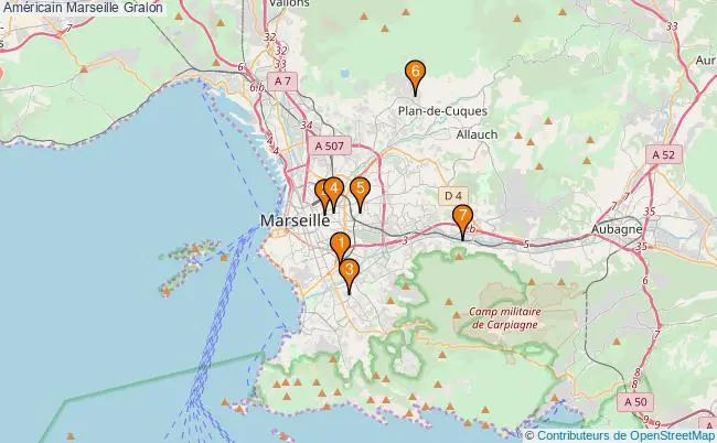 plan Américain Marseille Associations américain Marseille : 7 associations