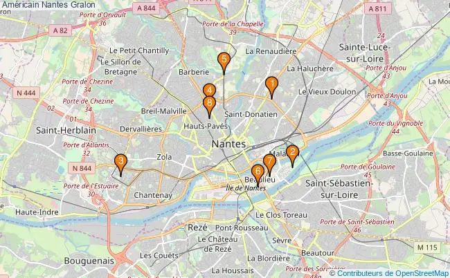 plan Américain Nantes Associations américain Nantes : 8 associations