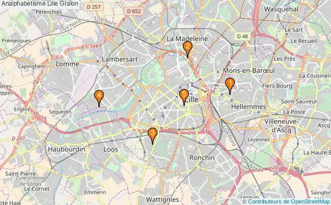 plan Analphabétisme Lille Associations analphabétisme Lille : 7 associations