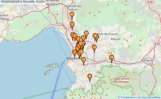 plan Analphabétisme Marseille Associations analphabétisme Marseille : 29 associations
