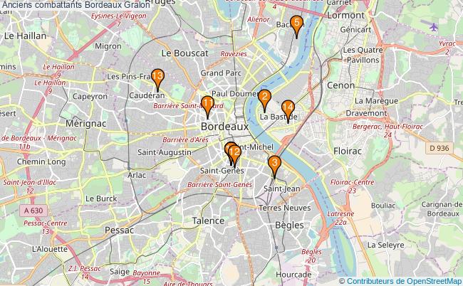 plan Anciens combattants Bordeaux Associations anciens combattants Bordeaux : 10 associations