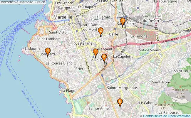 plan Anesthésie Marseille Associations anesthésie Marseille : 5 associations