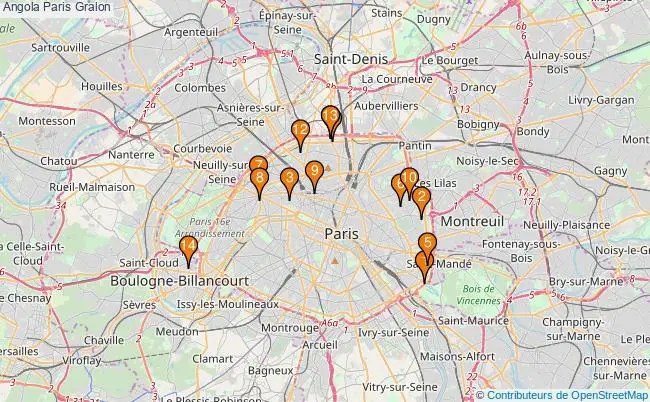 plan Angola Paris Associations Angola Paris : 18 associations