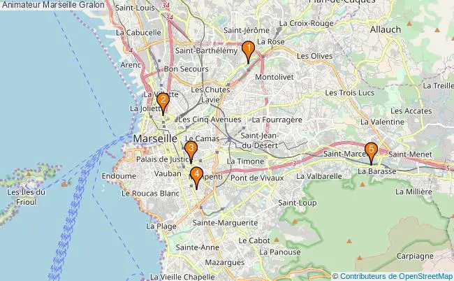 plan Animateur Marseille Associations animateur Marseille : 6 associations