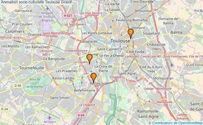 plan Animation socio-culturelle Toulouse Associations animation socio-culturelle Toulouse : 6 associations