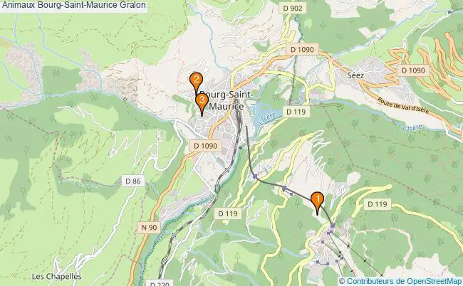 plan Animaux Bourg-Saint-Maurice Associations animaux Bourg-Saint-Maurice : 4 associations