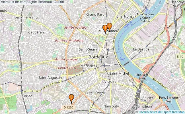 plan Animaux de compagnie Bordeaux Associations animaux de compagnie Bordeaux : 3 associations
