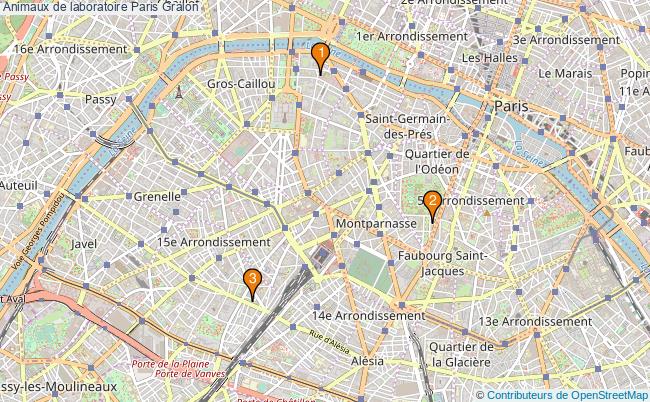 plan Animaux de laboratoire Paris Associations animaux de laboratoire Paris : 3 associations