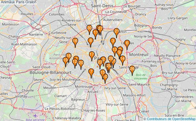 plan Animaux Paris Associations animaux Paris : 221 associations